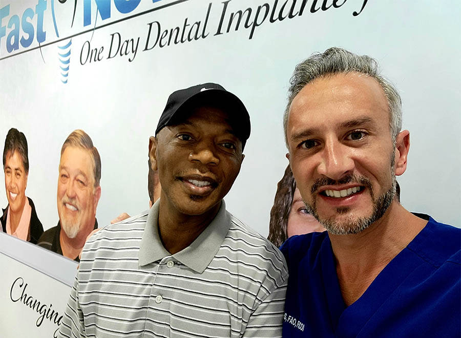 Dallas Dental Implant Patient